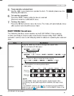 Предварительный просмотр 31 страницы Hitachi HDPJ52 User'S Manual And Operating Manual