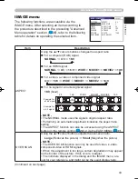 Предварительный просмотр 43 страницы Hitachi HDPJ52 User'S Manual And Operating Manual