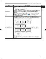 Предварительный просмотр 47 страницы Hitachi HDPJ52 User'S Manual And Operating Manual