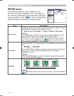 Предварительный просмотр 48 страницы Hitachi HDPJ52 User'S Manual And Operating Manual