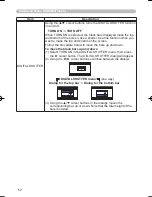 Предварительный просмотр 52 страницы Hitachi HDPJ52 User'S Manual And Operating Manual