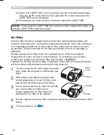 Предварительный просмотр 58 страницы Hitachi HDPJ52 User'S Manual And Operating Manual