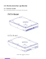 Предварительный просмотр 37 страницы Hitachi HDT722516DLA380 Specifications