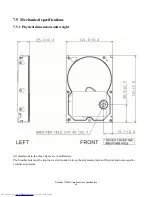 Предварительный просмотр 72 страницы Hitachi HDT722516DLA380 Specifications