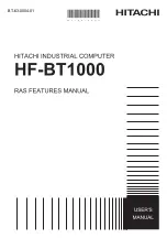 Preview for 1 page of Hitachi HF-BT1000 User Manual