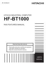 Preview for 2 page of Hitachi HF-BT1000 User Manual