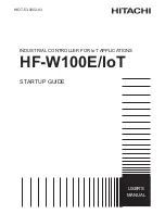 Hitachi HF-W100E/IoT User Manual preview