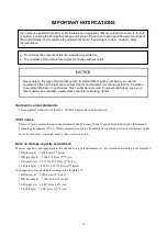 Preview for 4 page of Hitachi HF-W2000 50 Instruction Manual