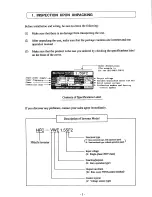 Preview for 2 page of Hitachi HFC-VWE2 SERIES Instruction Manual