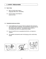 Preview for 3 page of Hitachi HFC-VWE2 SERIES Instruction Manual