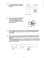 Preview for 5 page of Hitachi HFC-VWE2 SERIES Instruction Manual