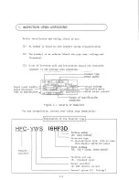 Предварительный просмотр 13 страницы Hitachi HFC-VWS3D Series Instruction Manual