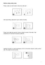 Предварительный просмотр 5 страницы Hitachi HILS65204 Installation Manual
