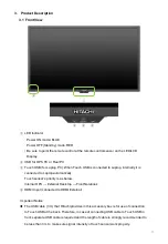 Preview for 11 page of Hitachi HILU65203 User Manual