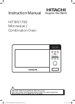 Preview for 1 page of Hitachi HIT BG17SS Instruction Manual