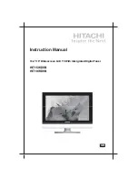 Hitachi HIT15WDVB Instruction Manual preview