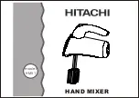 Preview for 1 page of Hitachi HMX1 Manual
