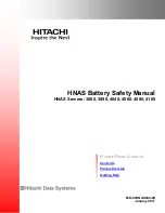 Preview for 1 page of Hitachi HNAS 3080 Safety Manual