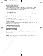 Preview for 3 page of Hitachi HOME-1 User Manual – Operating Manual