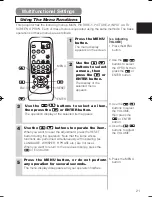 Предварительный просмотр 21 страницы Hitachi HOME-1 User'S Manual And Operating Manual