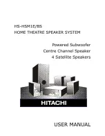 Preview for 1 page of Hitachi HS-HSM1E/BS User Manual