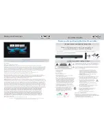 Hitachi HSBT67 Quick Start Manual preview