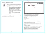 Preview for 11 page of Hitachi HSR229 Instruction Manual