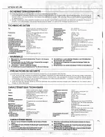 Предварительный просмотр 2 страницы Hitachi HT-L55 Service Manual