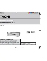 Hitachi HTADD3E Instruction Manual предпросмотр