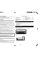 Preview for 2 page of Hitachi HTADD3E Instruction Manual