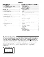 Preview for 2 page of Hitachi HTD-K160 Service Manual