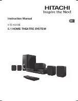 Preview for 1 page of Hitachi HTD-K200E Instruction Manual