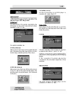 Предварительный просмотр 40 страницы Hitachi HTDK170EUK Instruction Manual