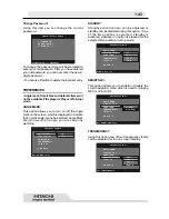 Предварительный просмотр 44 страницы Hitachi HTDK170EUK Instruction Manual