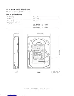 Предварительный просмотр 62 страницы Hitachi HUS151414VL3600 Specifications