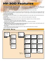 Preview for 3 page of Hitachi HV-D30 Brochure & Specs