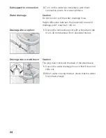 Preview for 44 page of Hitachi HWF-1200X Instruction Manual And Installation Instructions