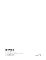 Preview for 48 page of Hitachi HWF-1200X Instruction Manual And Installation Instructions