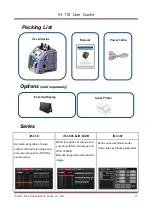 Предварительный просмотр 11 страницы Hitachi iH-110 Series User Manual