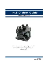 Hitachi iH-210 User Manual preview