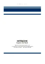 Preview for 65 page of Hitachi iH-210 User Manual