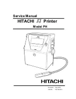 Hitachi IJ PH Service Manual preview