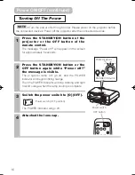 Preview for 16 page of Hitachi Illumina PJ-TX10 User Manual