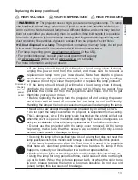 Предварительный просмотр 84 страницы Hitachi Innovate CP-RX78 Operating Manual