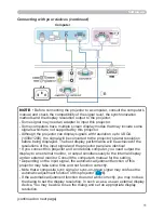 Preview for 20 page of Hitachi Innovate CP-RX94 User Manual