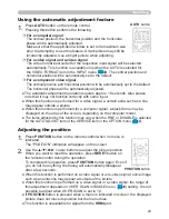 Preview for 32 page of Hitachi Innovate CP-RX94 User Manual