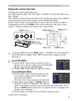 Preview for 36 page of Hitachi Innovate CP-RX94 User Manual