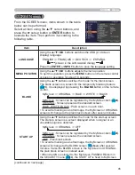 Preview for 54 page of Hitachi Innovate CP-RX94 User Manual