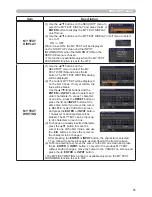 Preview for 70 page of Hitachi Innovate CP-RX94 User Manual