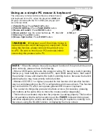 Preview for 22 page of Hitachi Innovate CP-X2520 User'S Manual And Operating Manual